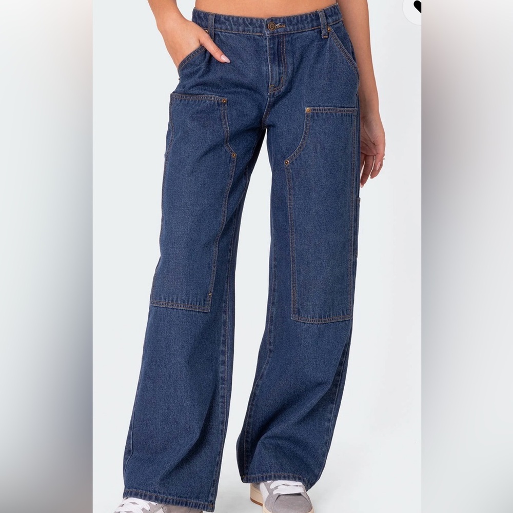 EDIKTED blue Carpenter Jeans size XS